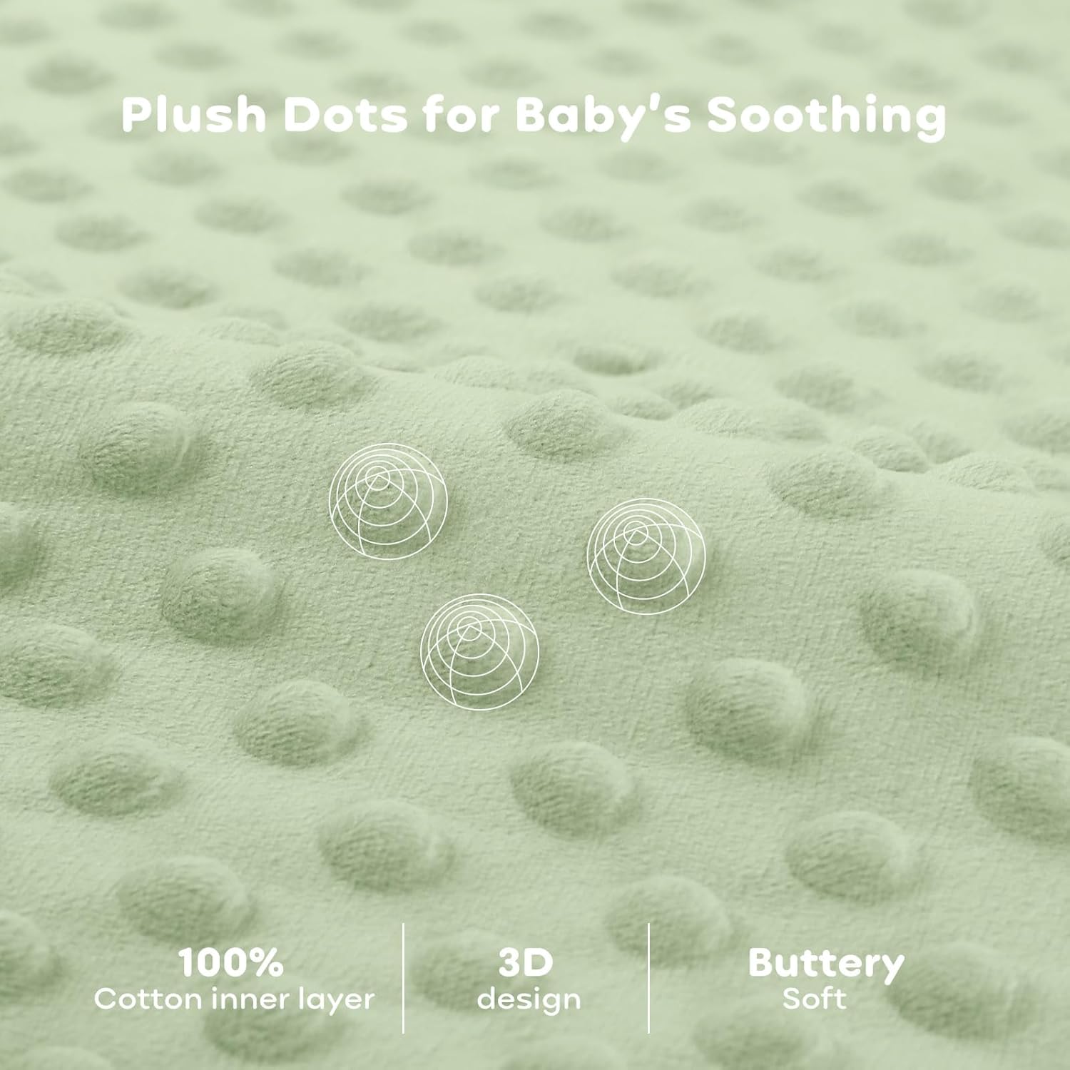 Detalle de FIEMOL Schlafsack Baby 0–6 Monate, 1.5 Tog – 2er Pack Grün & Grau