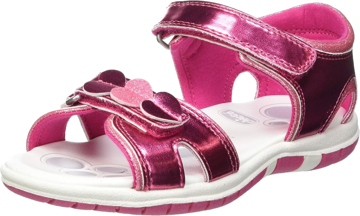 Detalle de Chicco Sandales Fille – fermeture double scratch, confort et légèreté, Designed in Italy
