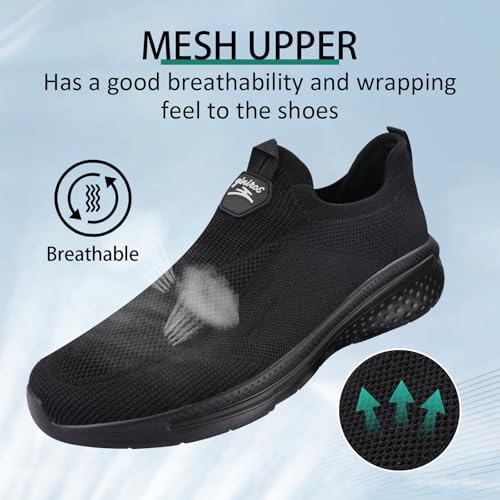Detalle 2 de Giniros Scarpe Uomo Slip On Infilare Senza Lacci – Comode, Traspiranti e Leggere