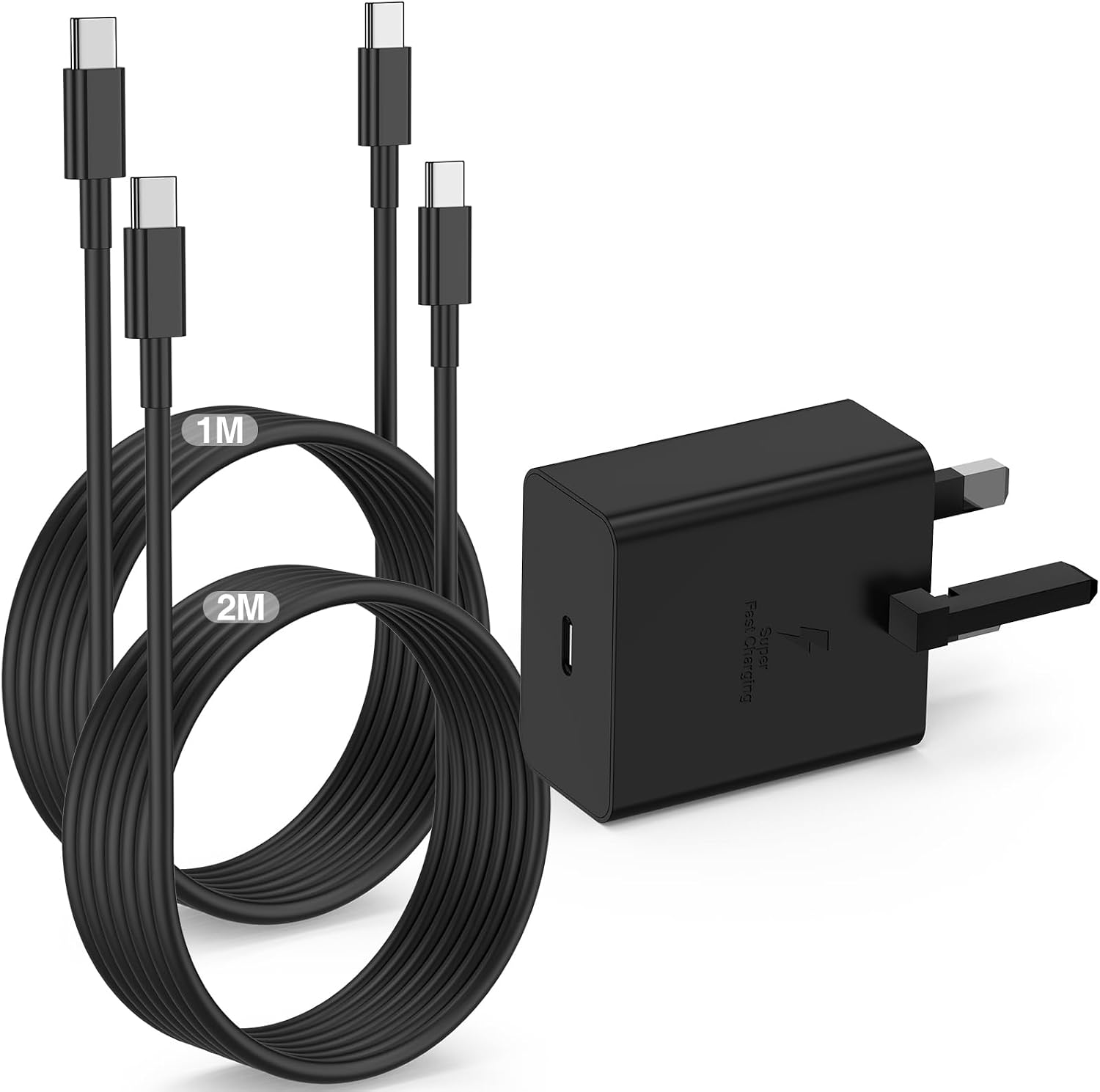 Detalle de 20W iPhone Fast Charger with 2m USB‑C to Lightning cable