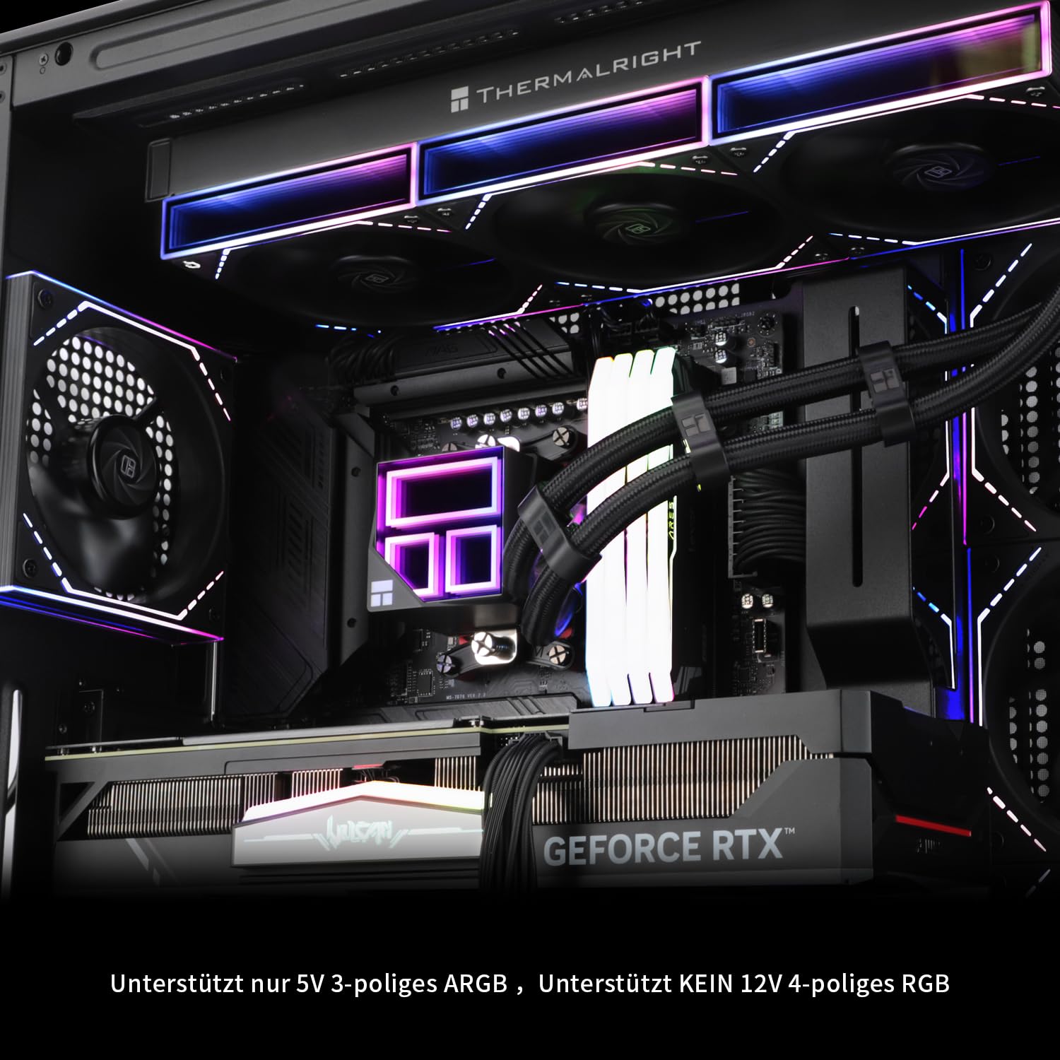 Thumbnail 5 de Thermalright Frozen Infinity 360 Black, AIO 360