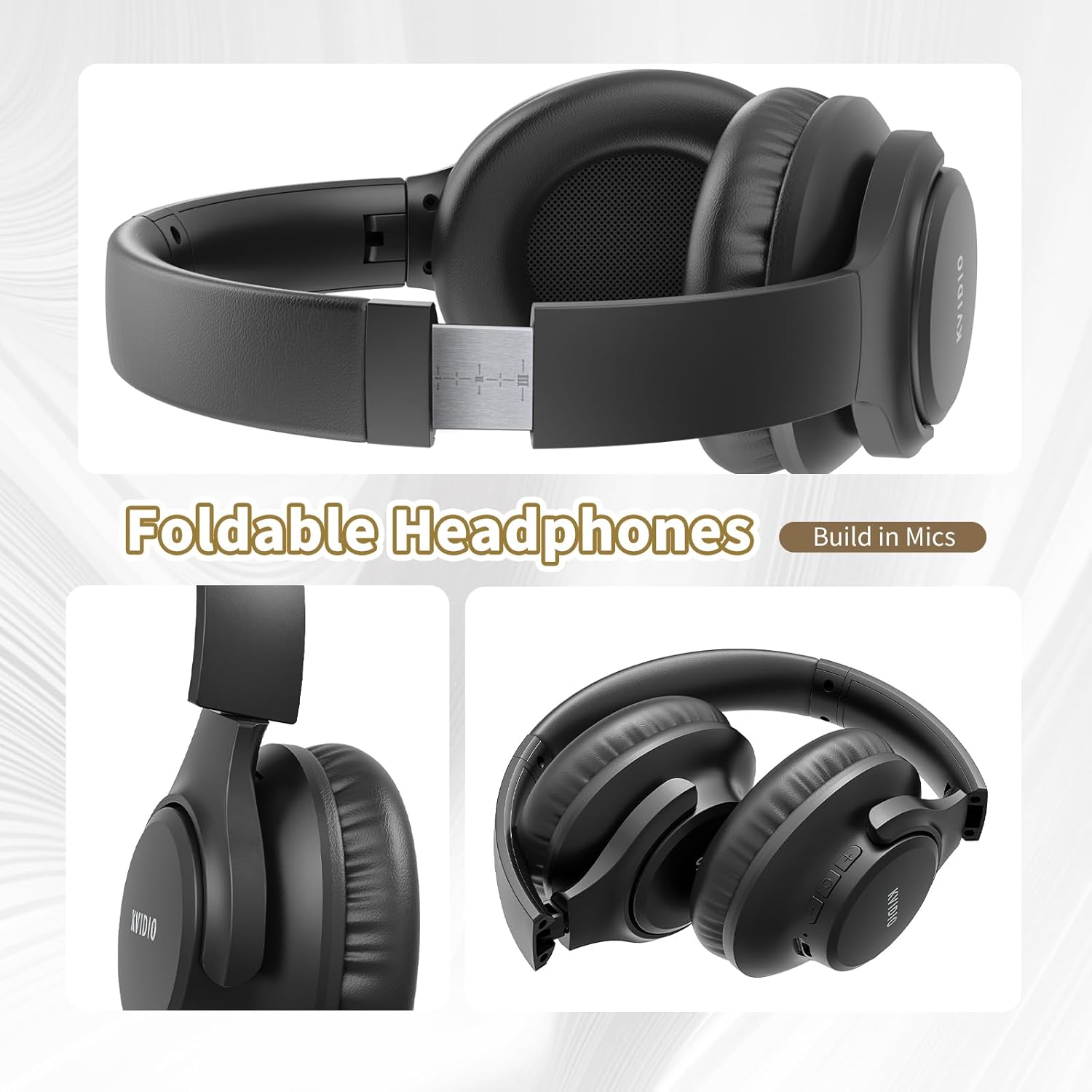 Thumbnail 6 de KVIDIO Bluetooth Headphones 55h playback đź“§