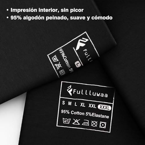 Thumbnail 5 de Fullluwaa Calzoncillos Hombre (Pack de 8) – Algodón Elástico, Diseño Duradero y Sin Etiquetas