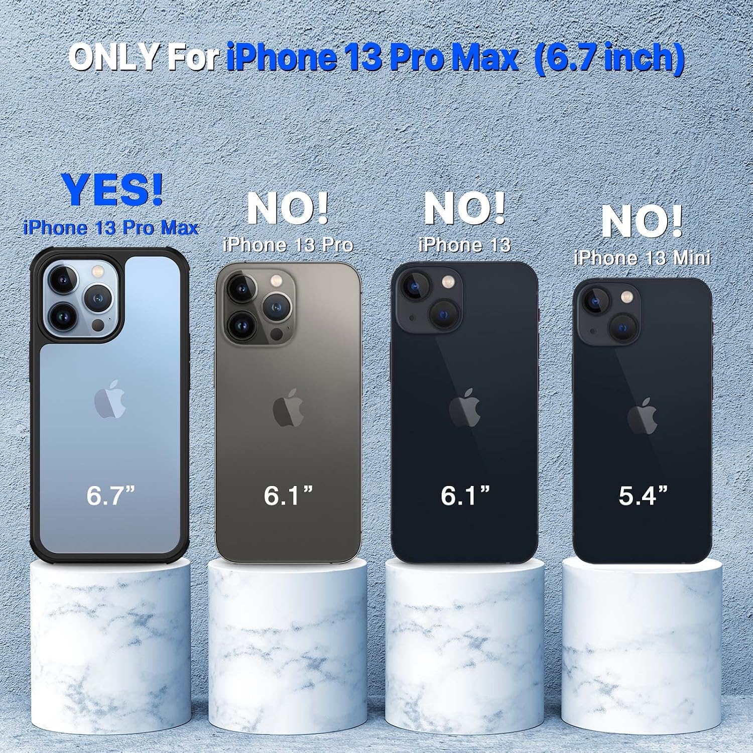Detalle de iPhone 13 Pro Max glass case 2-layer