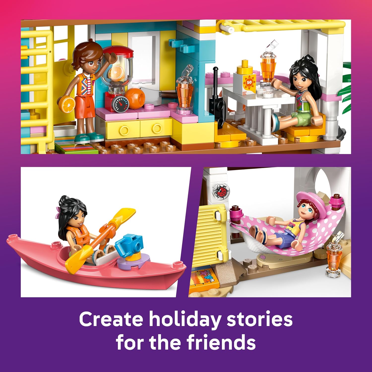 Thumbnail 3 de LEGO Friends 42699 Beach House with Seals Building Set, 400 Pieces