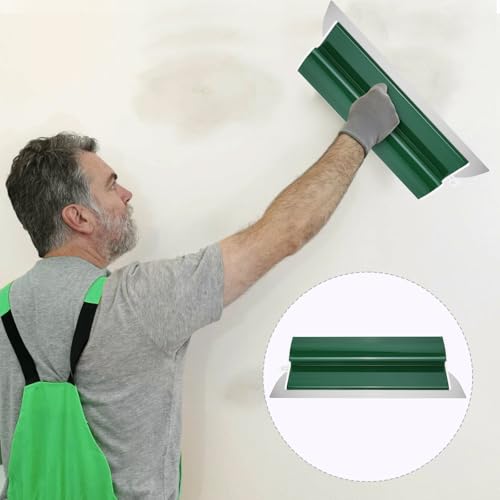 Detalle 2 de Drywall Skimming Blade by ZONJIE (40CM) – High Grade Skimming Drywall Trowel with Z-Shaped Handle