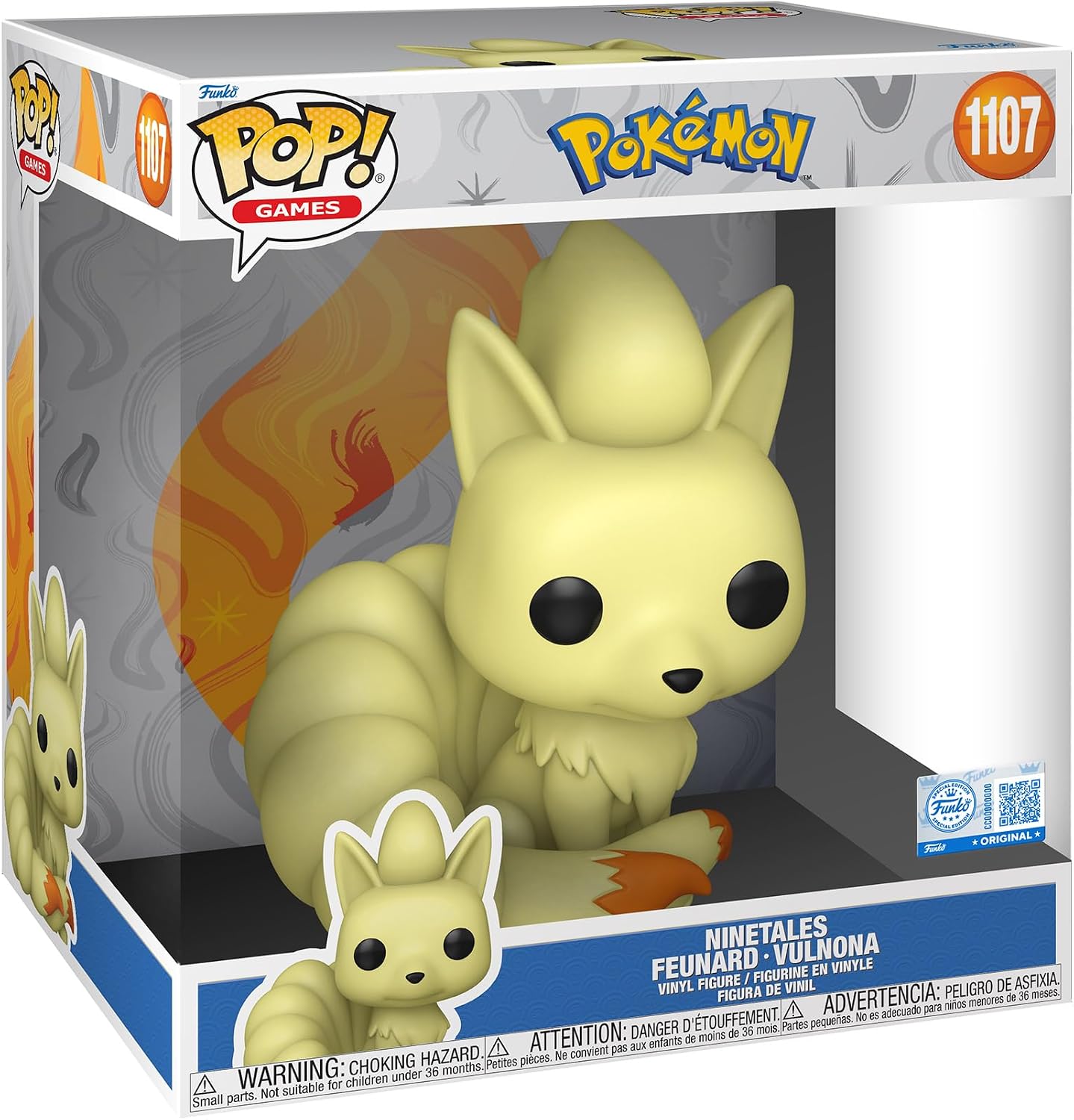Detalle de Funko Pop! Jumbo Ninetails 25,4 cm