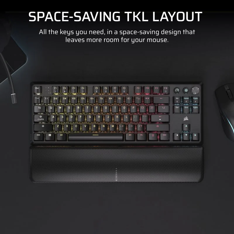 Thumbnail 2 de Corsair K70 CORE TKL Wireless MLX Red V2 Negro