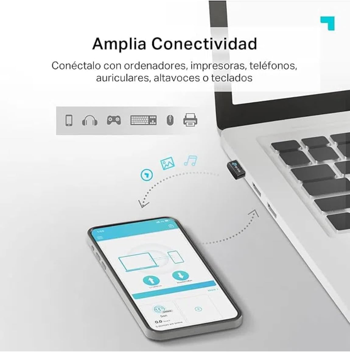 Thumbnail 2 de TP-Link UB500 Adaptador Bluetooth 5.0 para PC