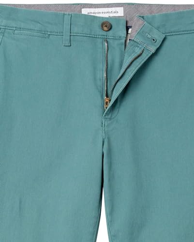 Thumbnail 8 de Amazon Essentials Pantalones Informales de Estilo Chino para Hombre - Corte Ajustado, Verdes Salvia (42W/34L)