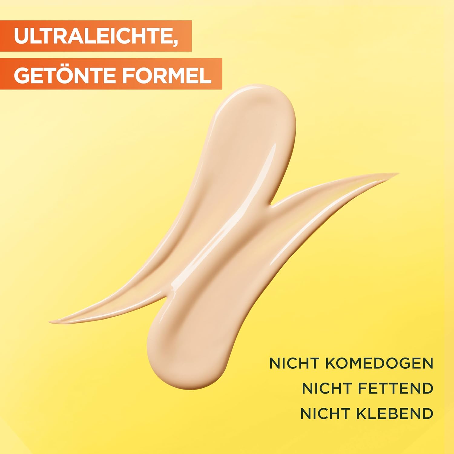 Detalle de Garnier Vitamin C Tägliches Sonnenfluid SPF 50+ – getöntes UV-Schutzfluid mit Glow, 40 ml