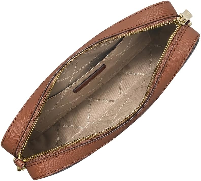Thumbnail 1 de Michael Kors 32F1GJ6C7B-200 LG EW CROSSBODY Brown – Tracolla in pelle regolabile, chiusura zip