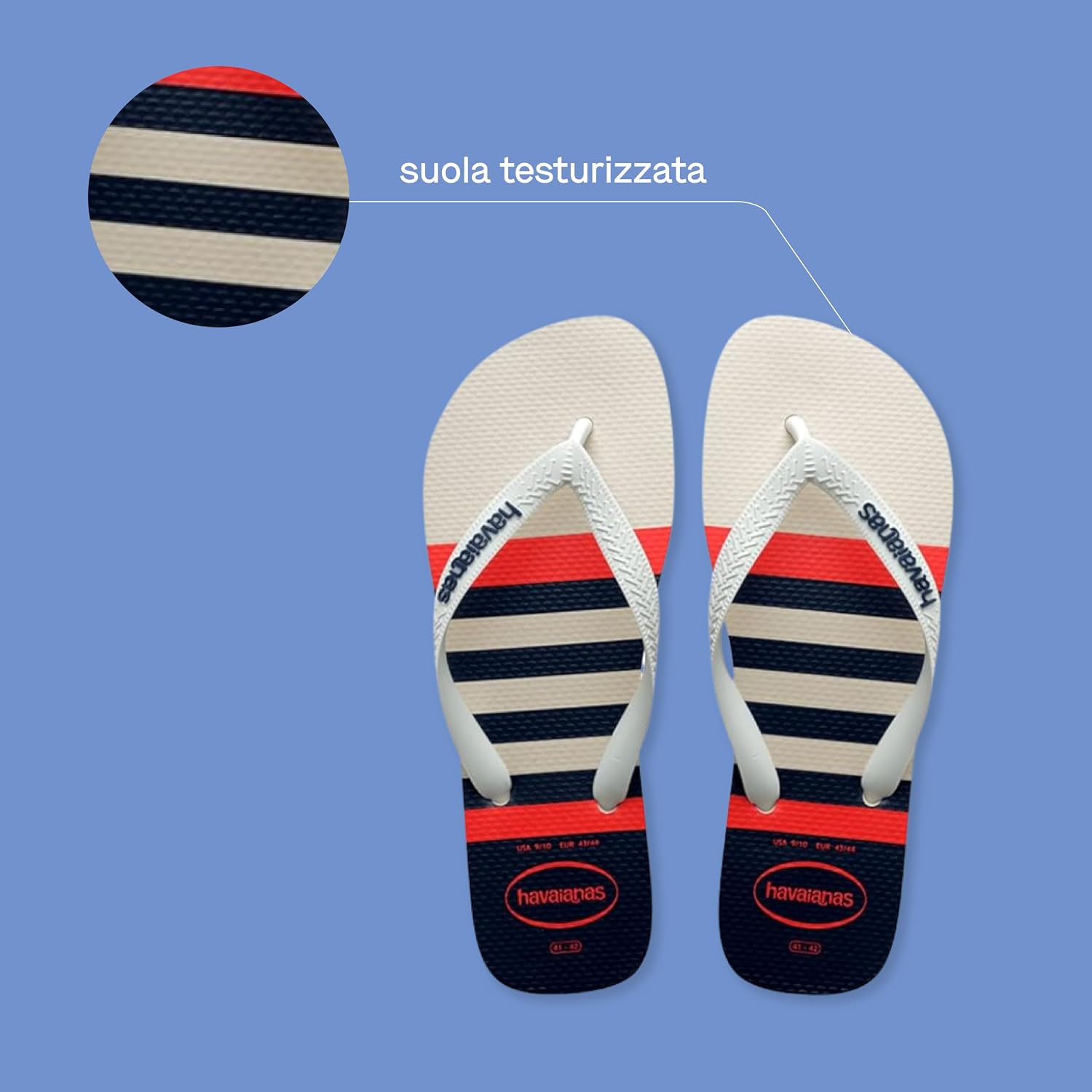 Thumbnail 2 de Havaianas Top Nautical infradito da uomo comode e leggere, stile marinara