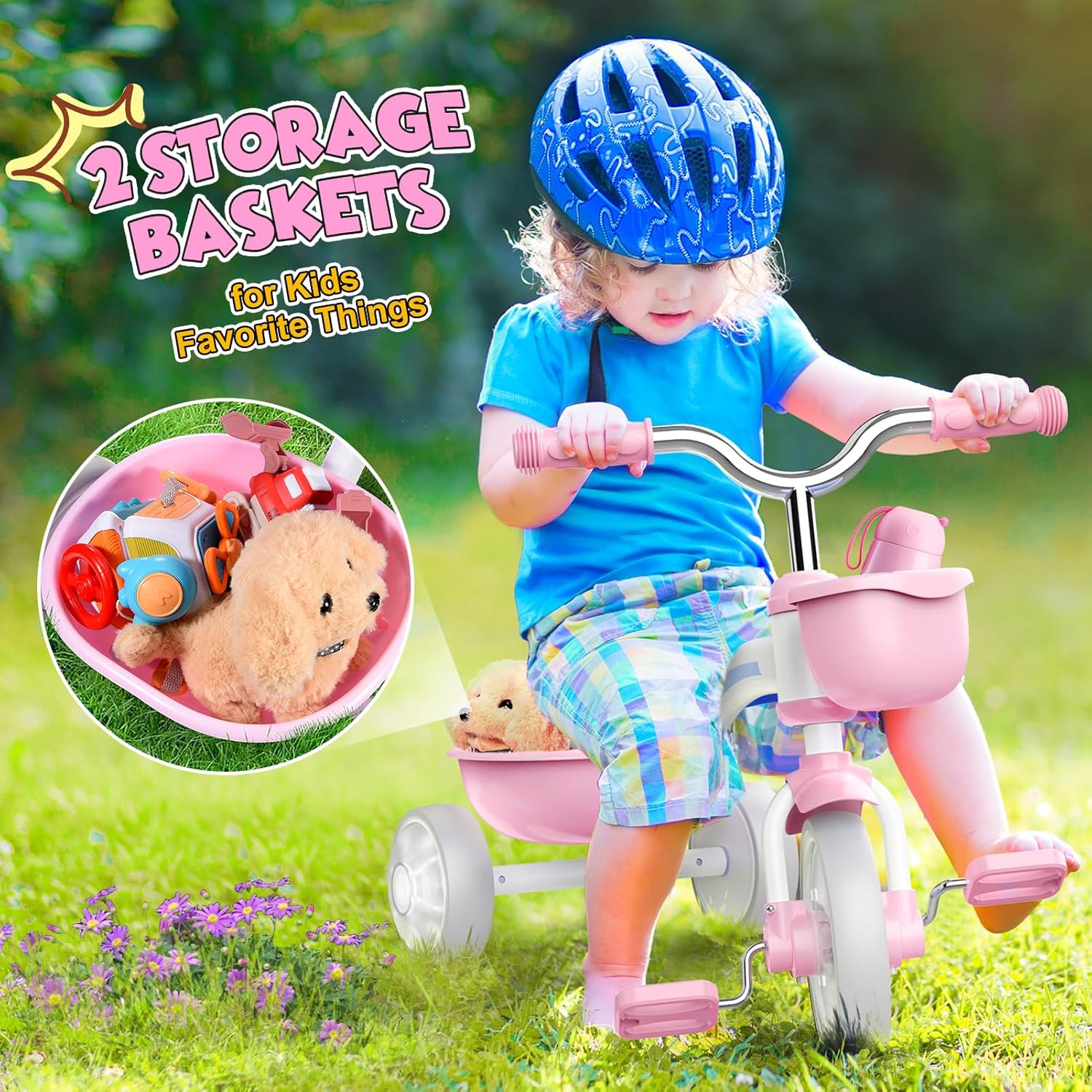 Thumbnail 4 de Kkdi Toddler Tricycle Adjustable Seat, Ages 1-5
