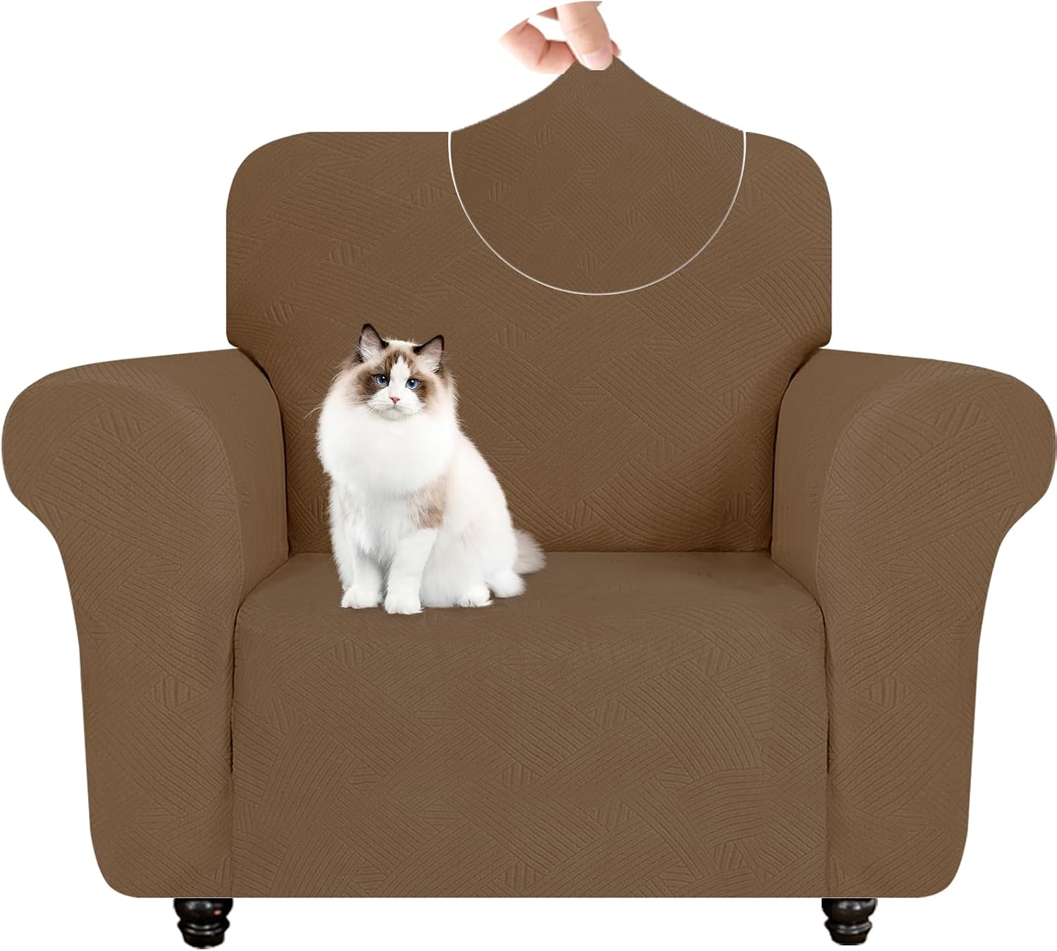 YSTELLAA Funda Sillon 1 Plaza Elasticas