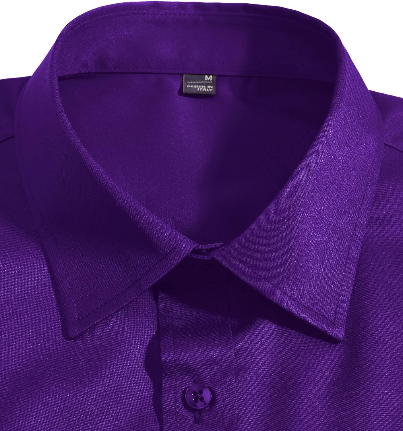 Detalle de siliteelon Herren Kurzarm Hemden Casual Regular Fit – Bügelfrei und faltenfrei
