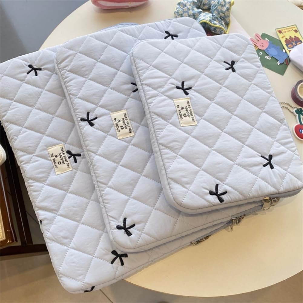 Detalle de Flintronic Custodia per Laptop da 14 Pollici (sleeve imbottita) con fodera in cotone