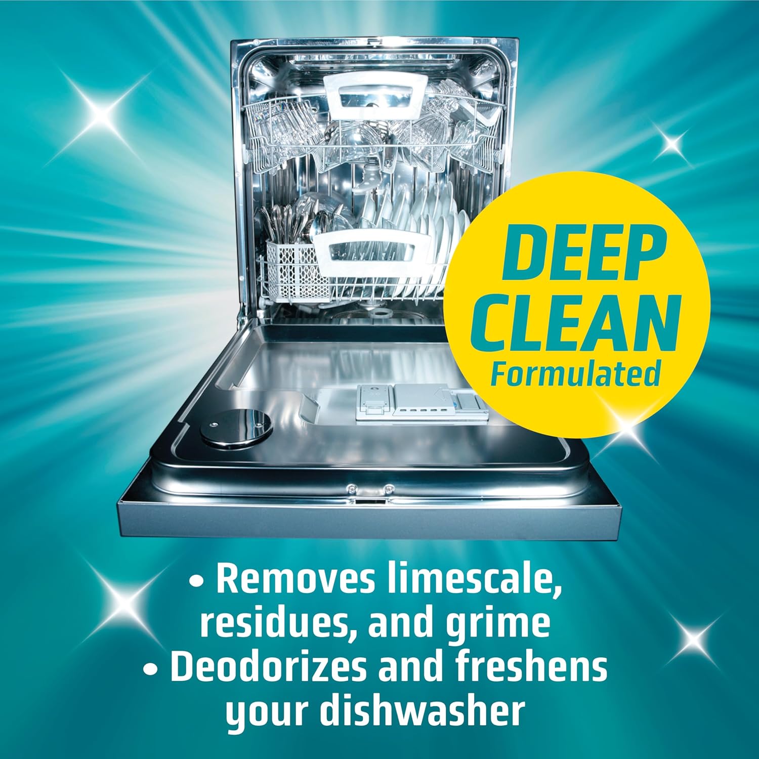 Detalle de Dishwasher Cleaner Tablets, 24-Pack
