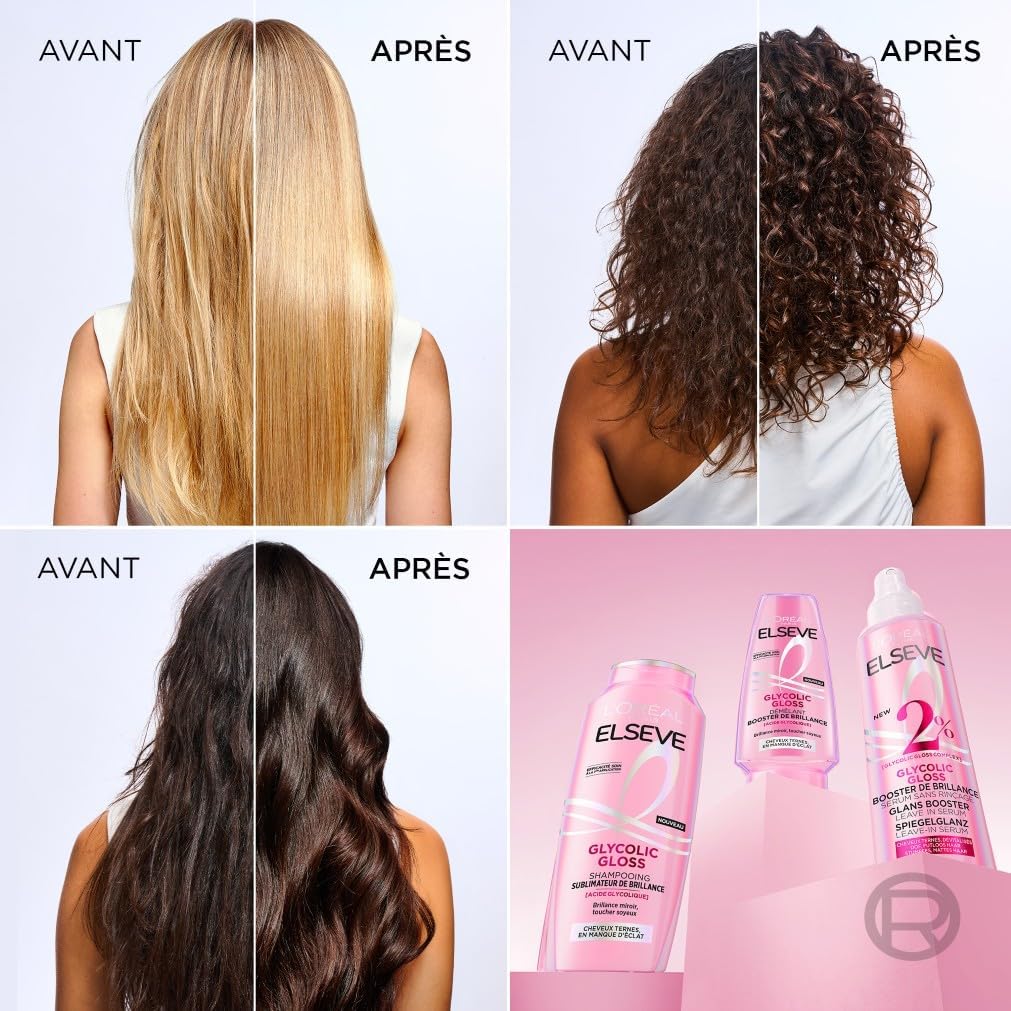 Thumbnail 4 de L'Oréal Paris Elseve Glycolic Gloss – Sérum Spray Booster de Brillance 150 ml