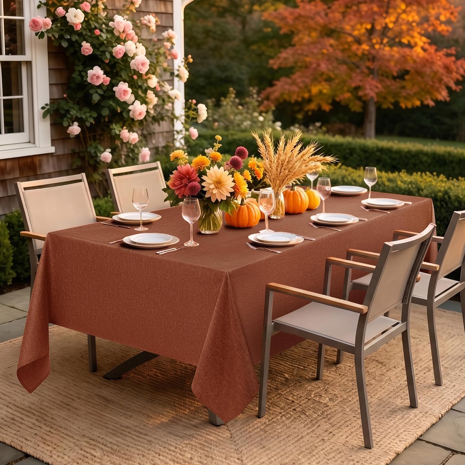 Detalle de Decorelia Tablecloth, 52 x 70 in