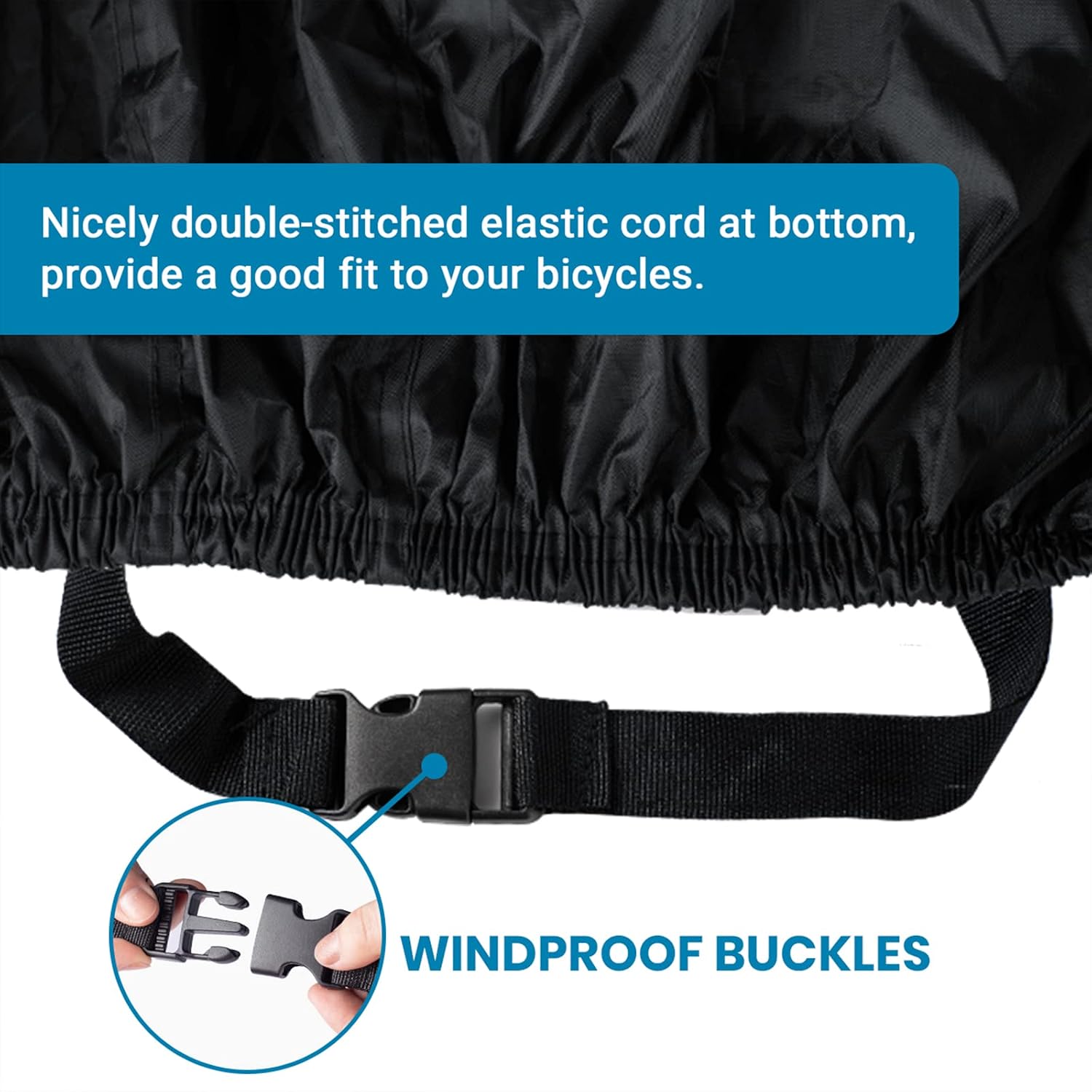 Detalle 2 de Favoto Bike Cover 78.7×27.5×44 inch