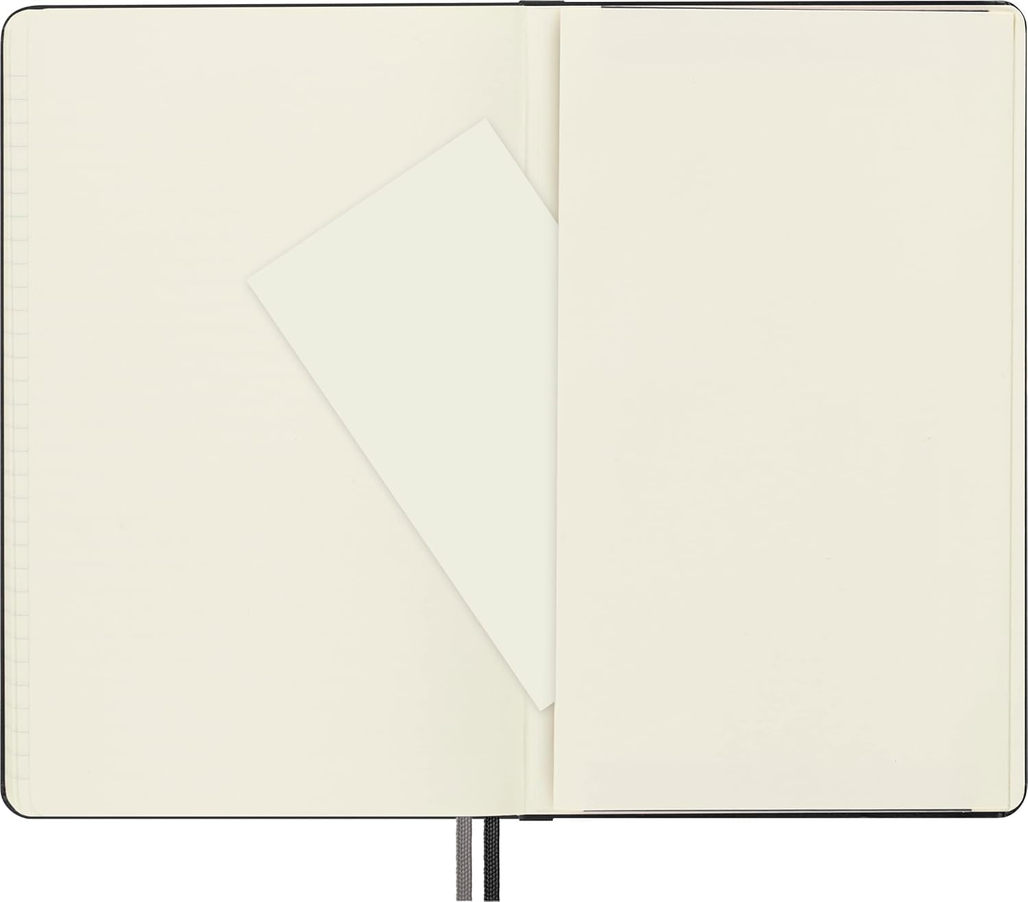Thumbnail 6 de Moleskine Carnet Classic Extended A5 – 400 pages, pages lignées, couverture rigide noir