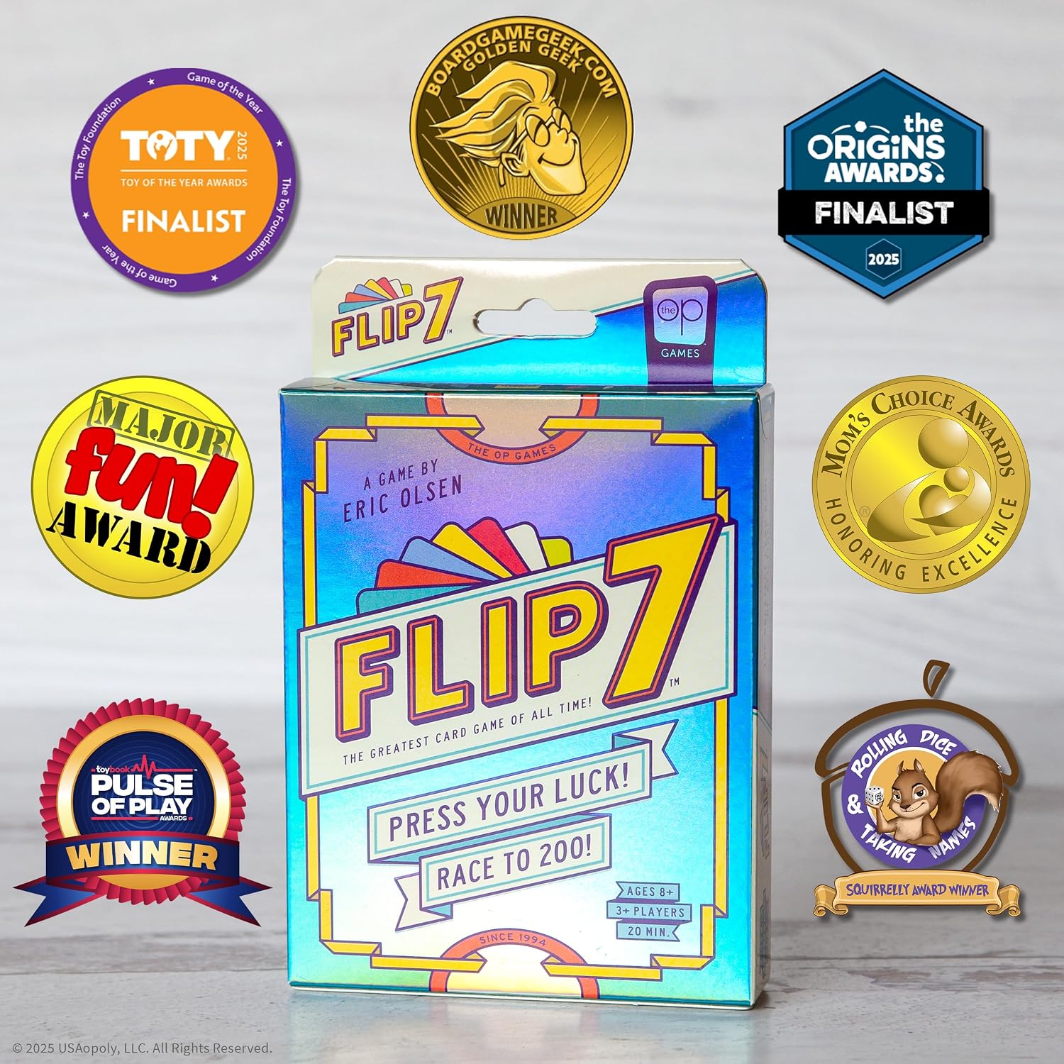 Detalle de Flip 7™ Gioco di Carte | Compatto e Divertente per Famiglie
