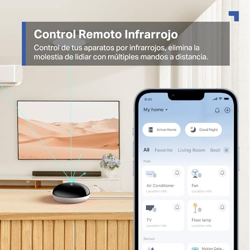 Detalle de Tapo H110: mando a distancia por infrarrojos todo en uno compatible con 18 tipos de dispositivos