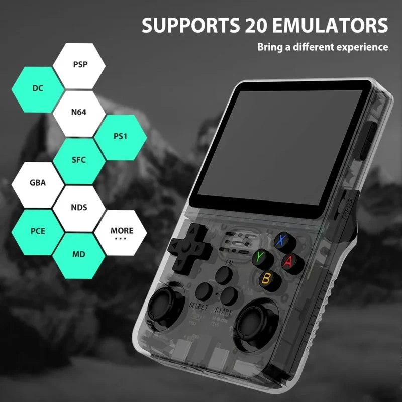 Thumbnail 2 de Klack R36s Consola de Juegos Portátil Linux 🎮 con 30,000 Juegos