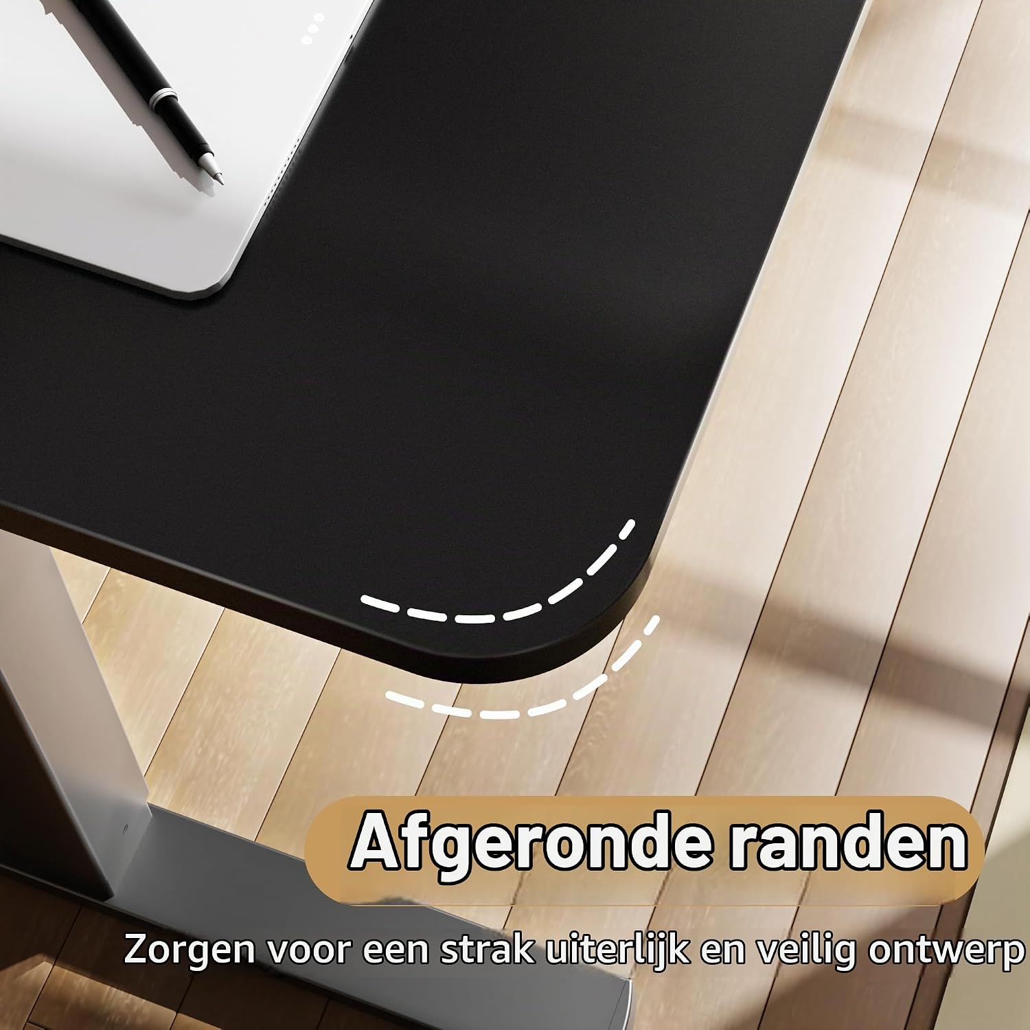 Thumbnail 6 de ERGOMAKER SM203-110-BFBD elektrisch zit-sta-bureau 110 x 60 cm, zwart