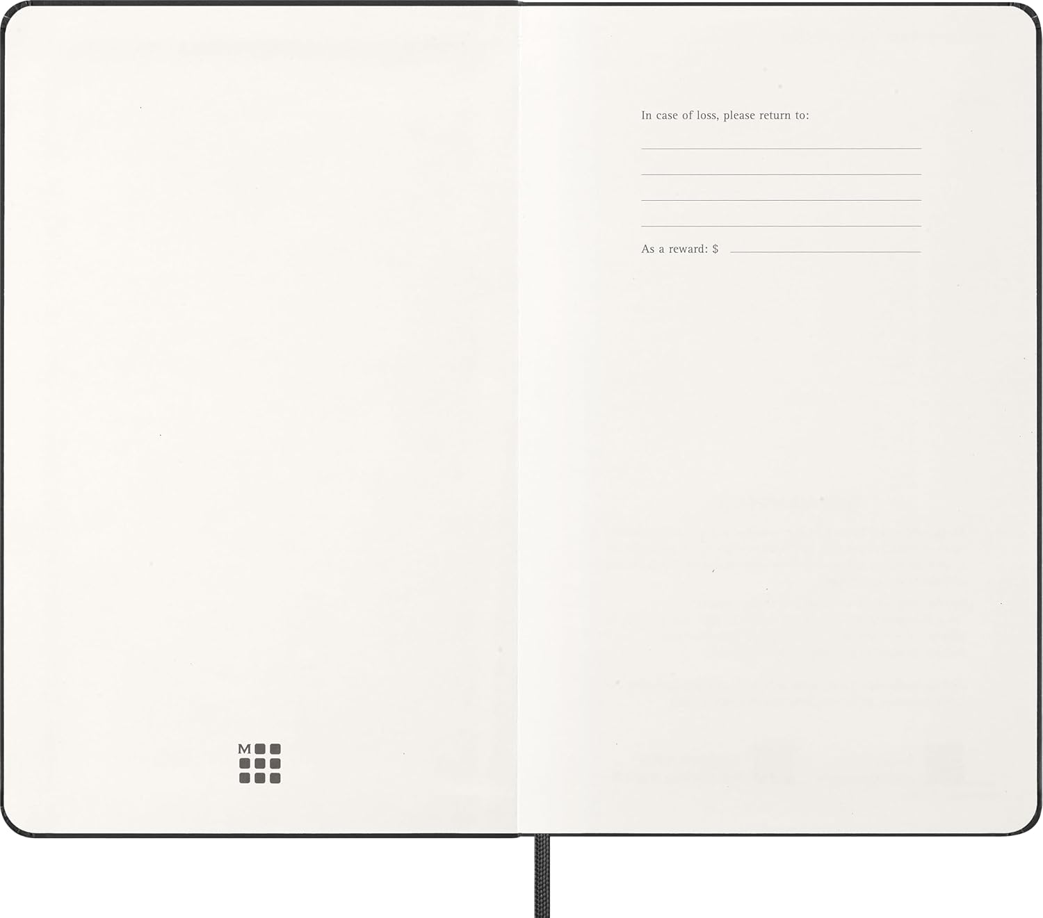 Detalle 2 de Moleskine DHB12WH3Y27 weekplanner 2027, zwart, harde kaft, 13 x 21 cm
