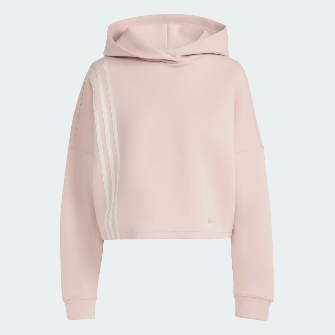 Thumbnail 3 de Adidas Off Placed 3 Stripes sudadera marrón con capucha