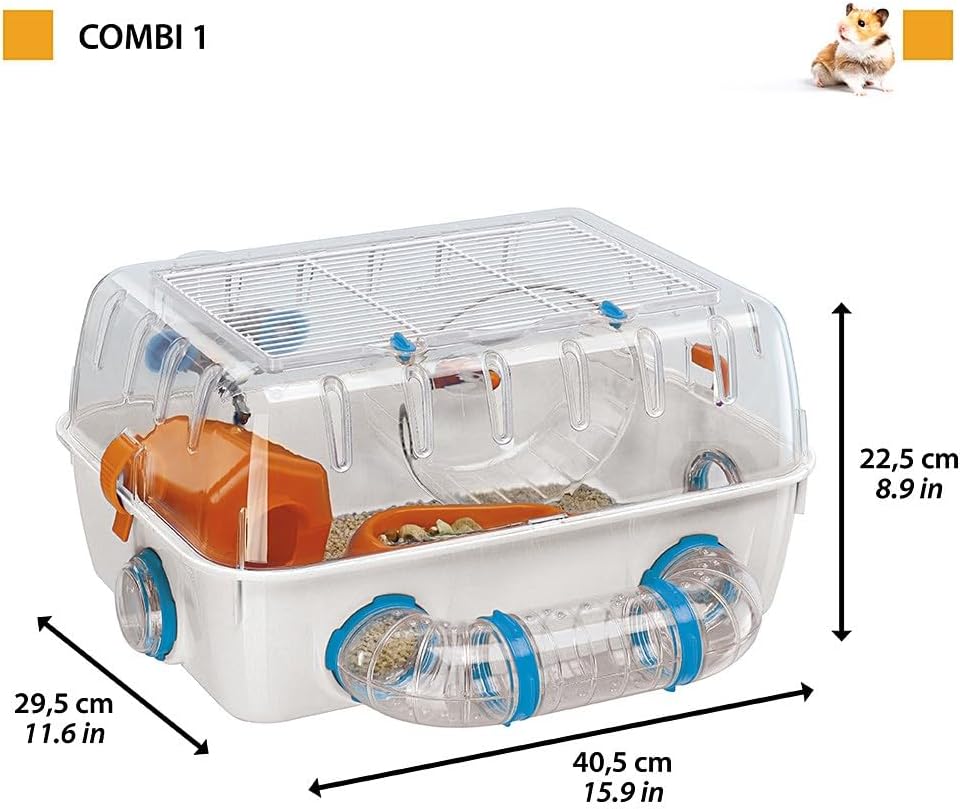 Detalle 2 de Ferplast Combi 1 cage pour hamsters 40,5 cm đč