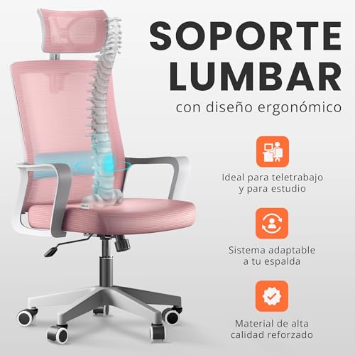 Thumbnail 4 de JUPPLIES Silla de Oficina Ergonómica 🪑 Ajustable y Reclinable