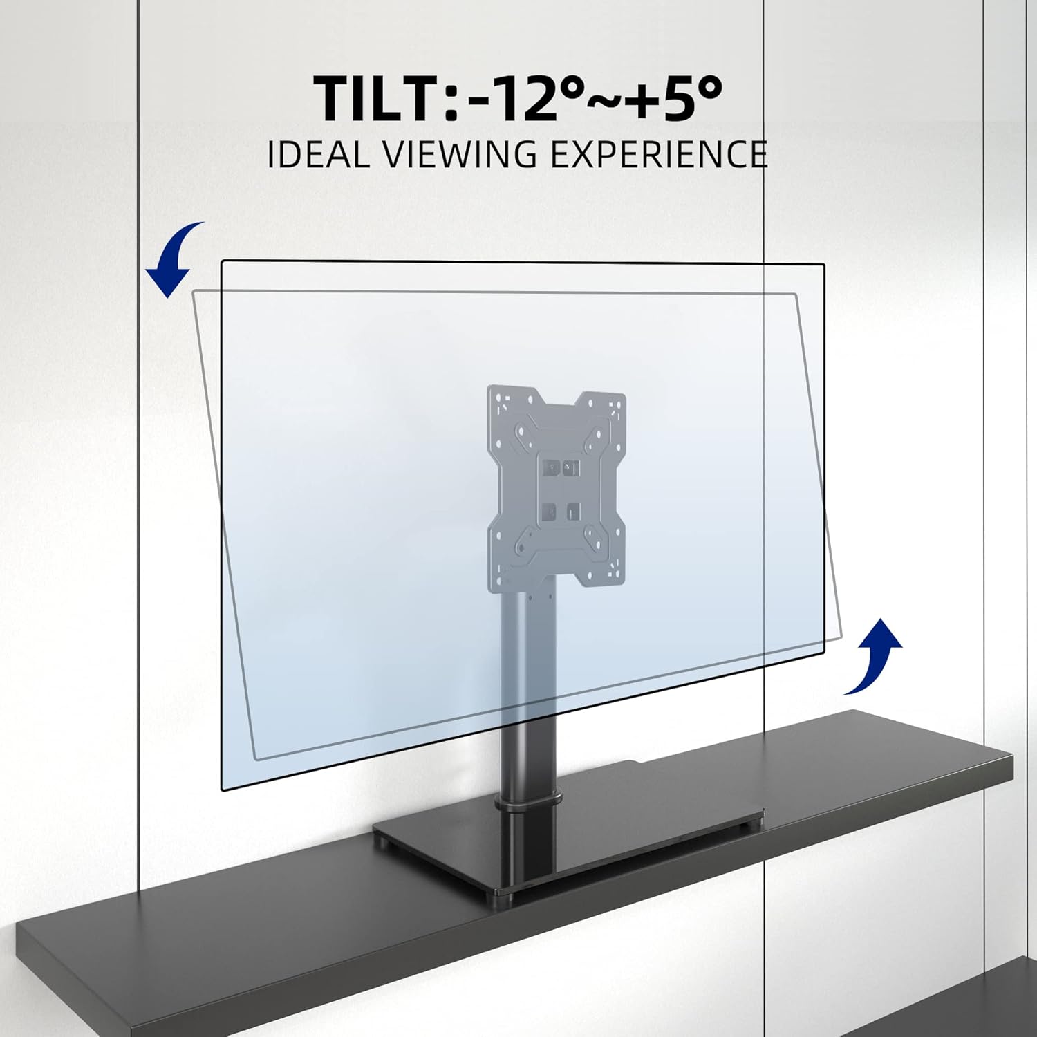 Thumbnail 5 de XINLEI TS103 supporto da tavolo per TV 17–43" 88 lb
