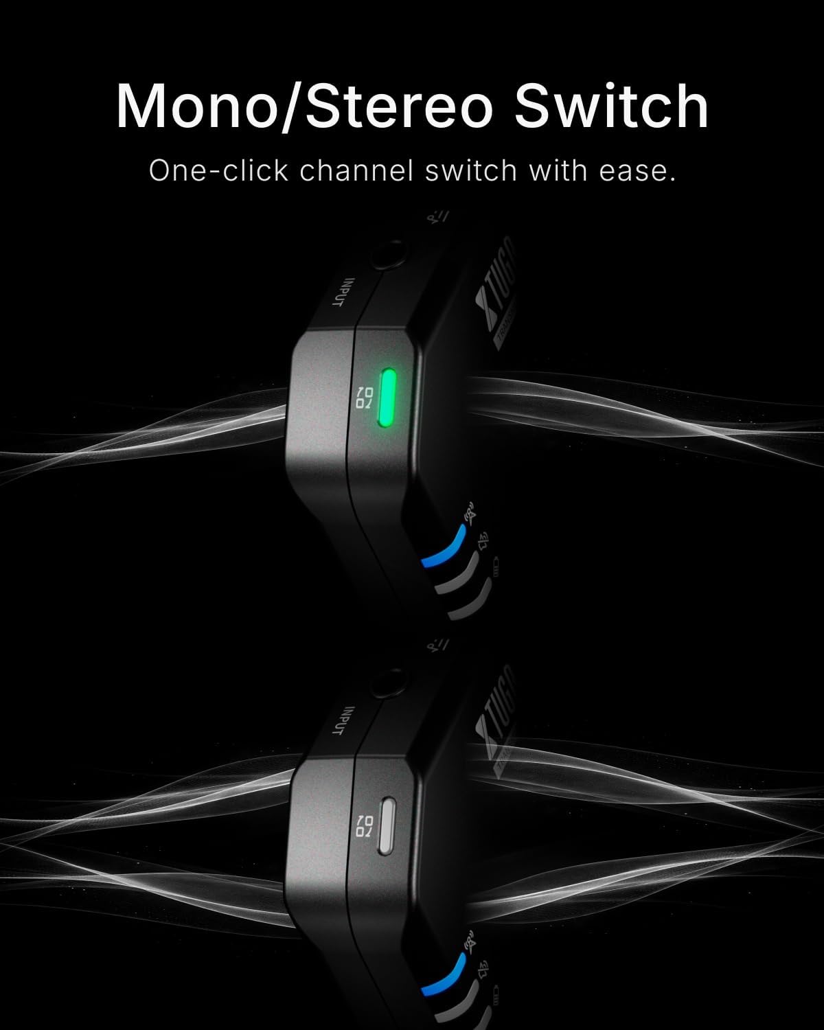 Detalle de XTUGA J02S Wireless In-Ear Monitor System, 2.4GHz, 1 Transmitter and 3 Receivers