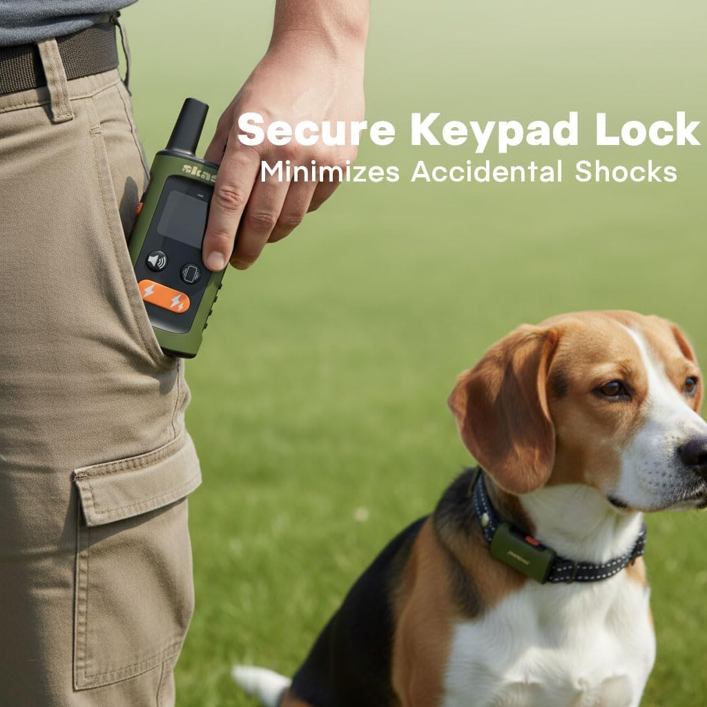 Thumbnail 6 de Skasii dog training collar, dark green