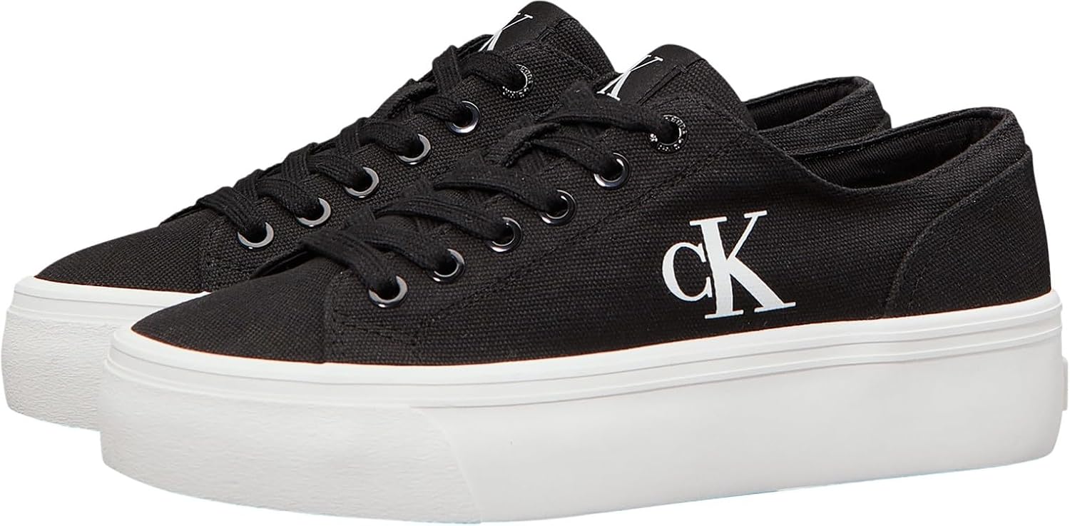 Thumbnail 4 de Calvin Klein Women’s Low Top Vulcanised Flatform Trainers
