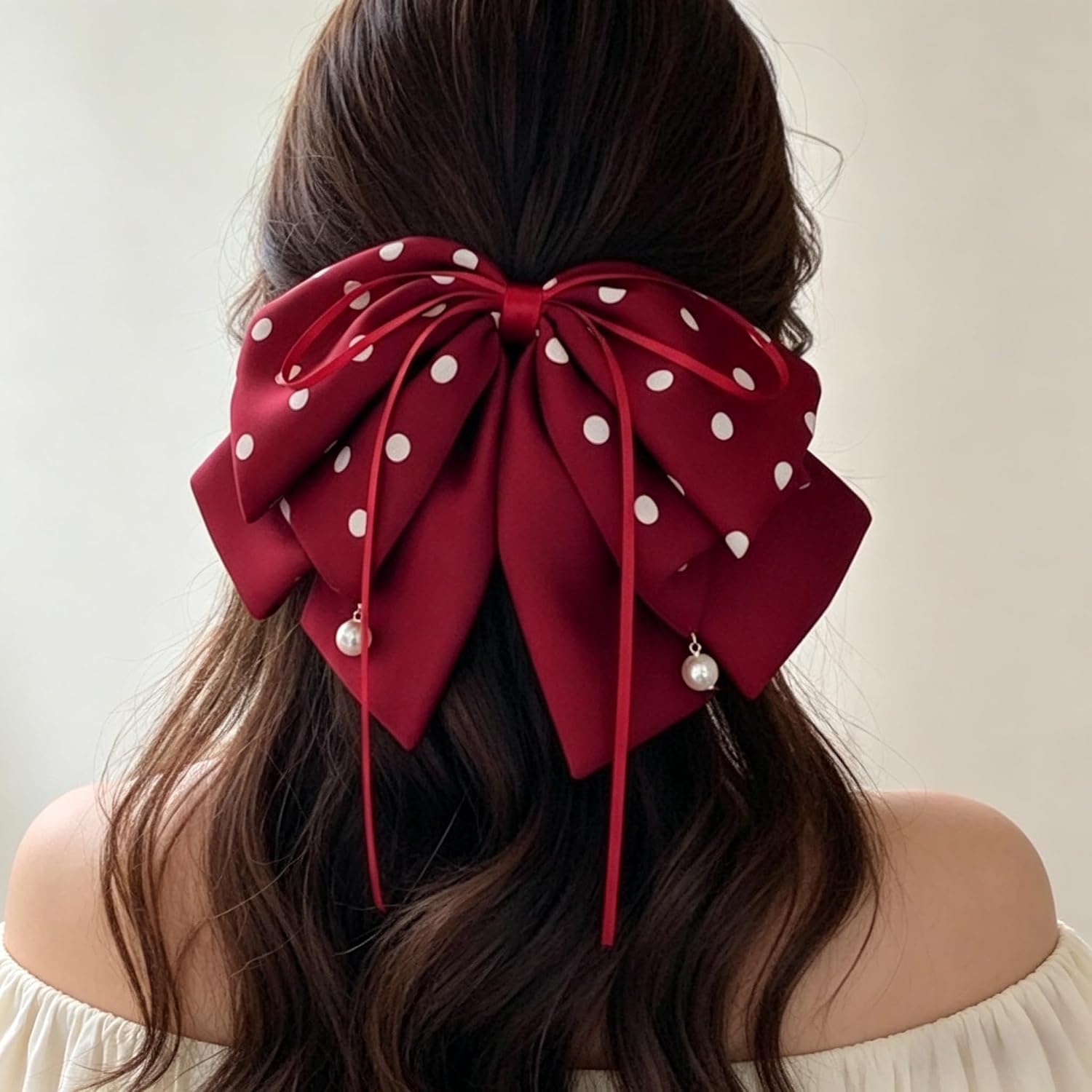 Detalle de Hair Bow Claw Clips HC-01