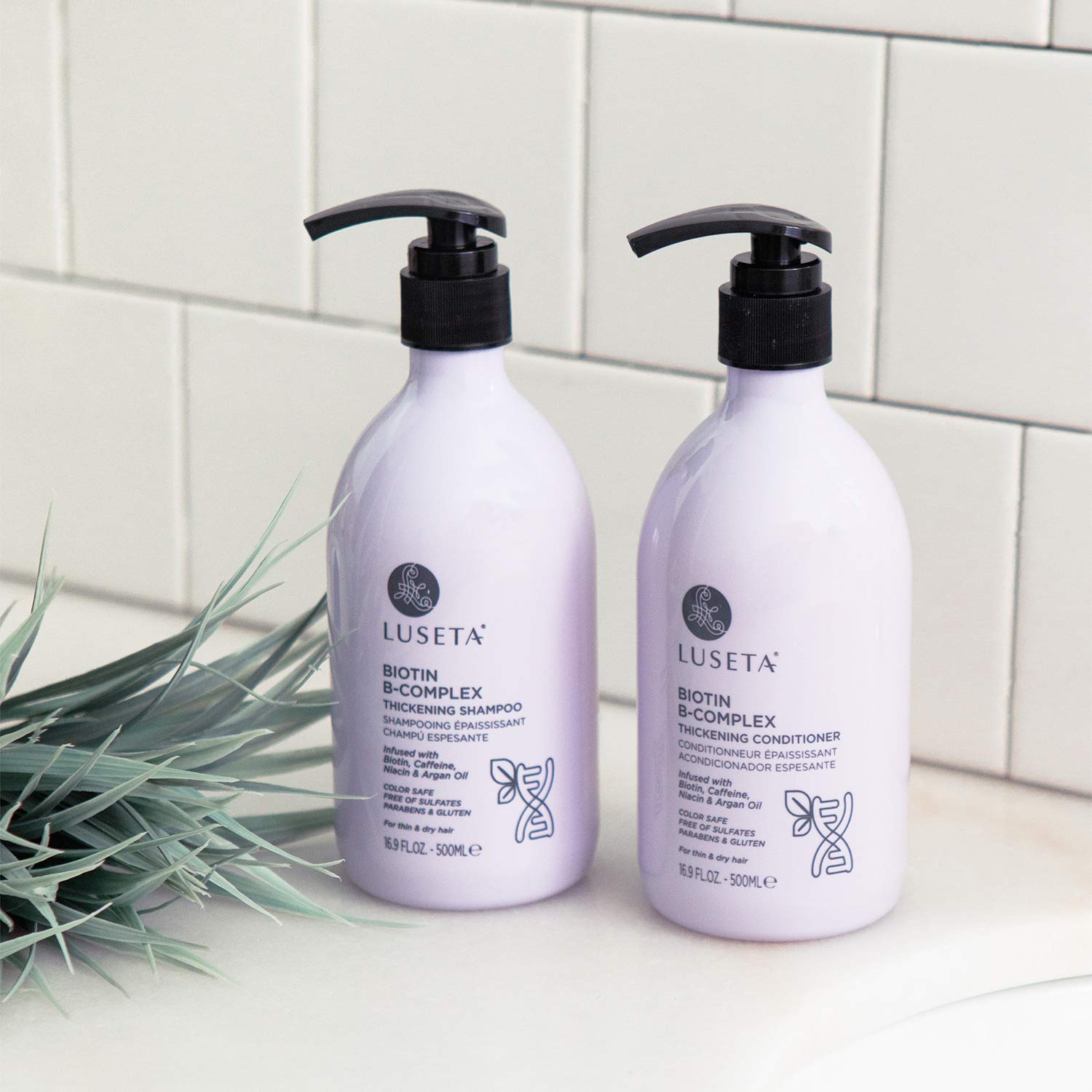 Detalle 2 de Luseta Biotin Shampoo and Conditioner Set