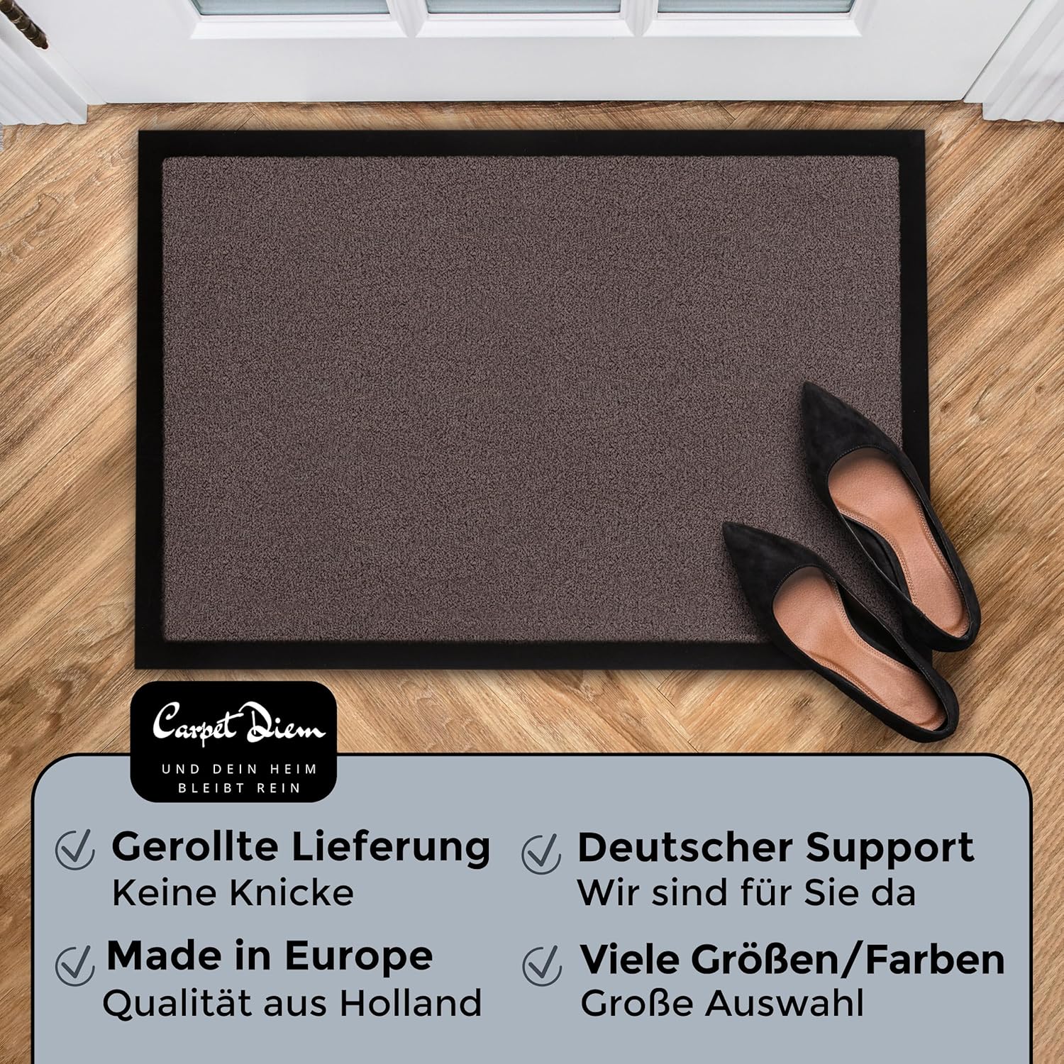 Thumbnail 5 de Carpet Diem Fußmatte – einfach sauber, rutschfest und vielseitig einsetzbar 40x60 cm