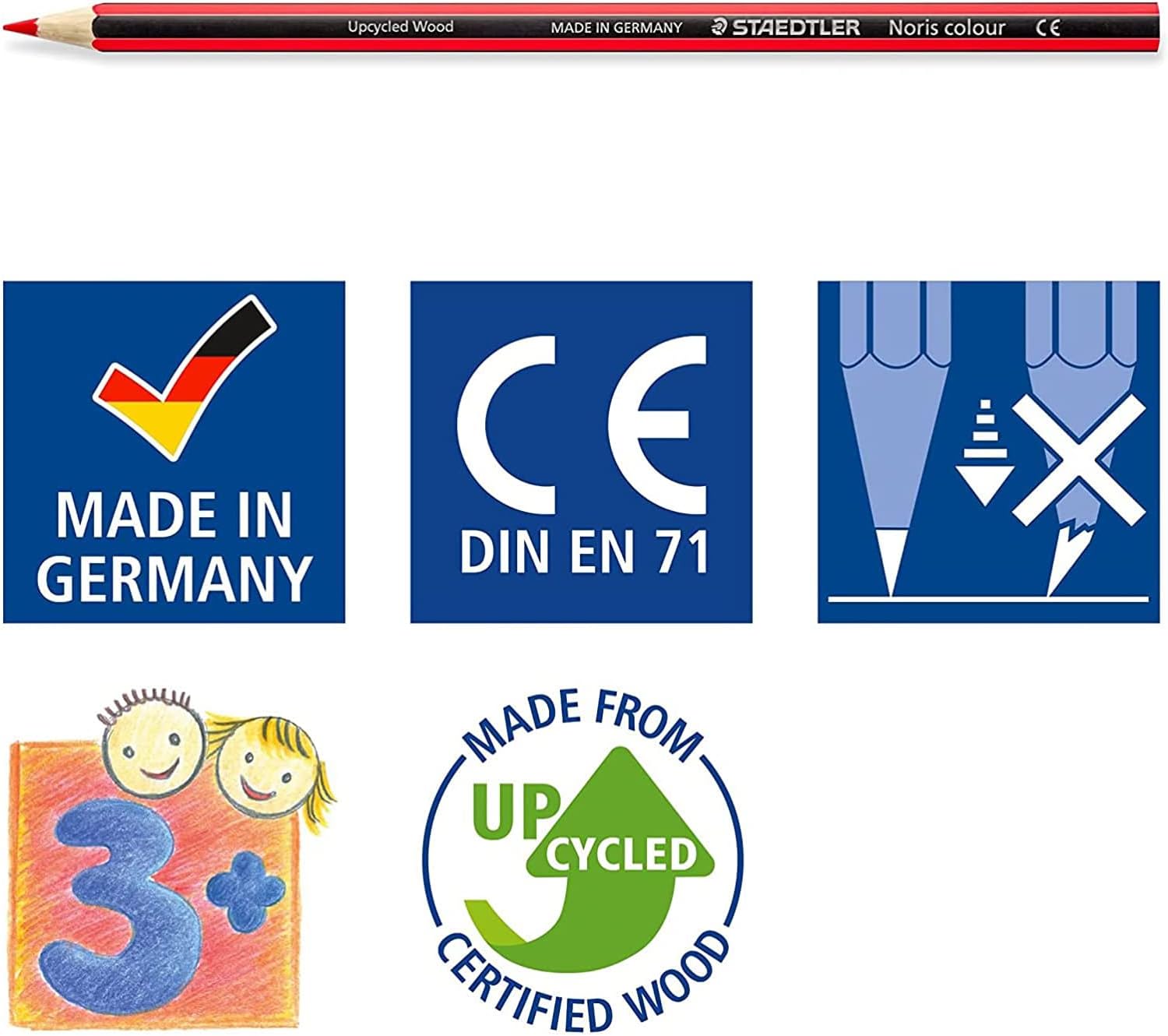 Thumbnail 5 de STAEDTLER Noris Colour 185 CD36 coloured pencils (pack of 36)