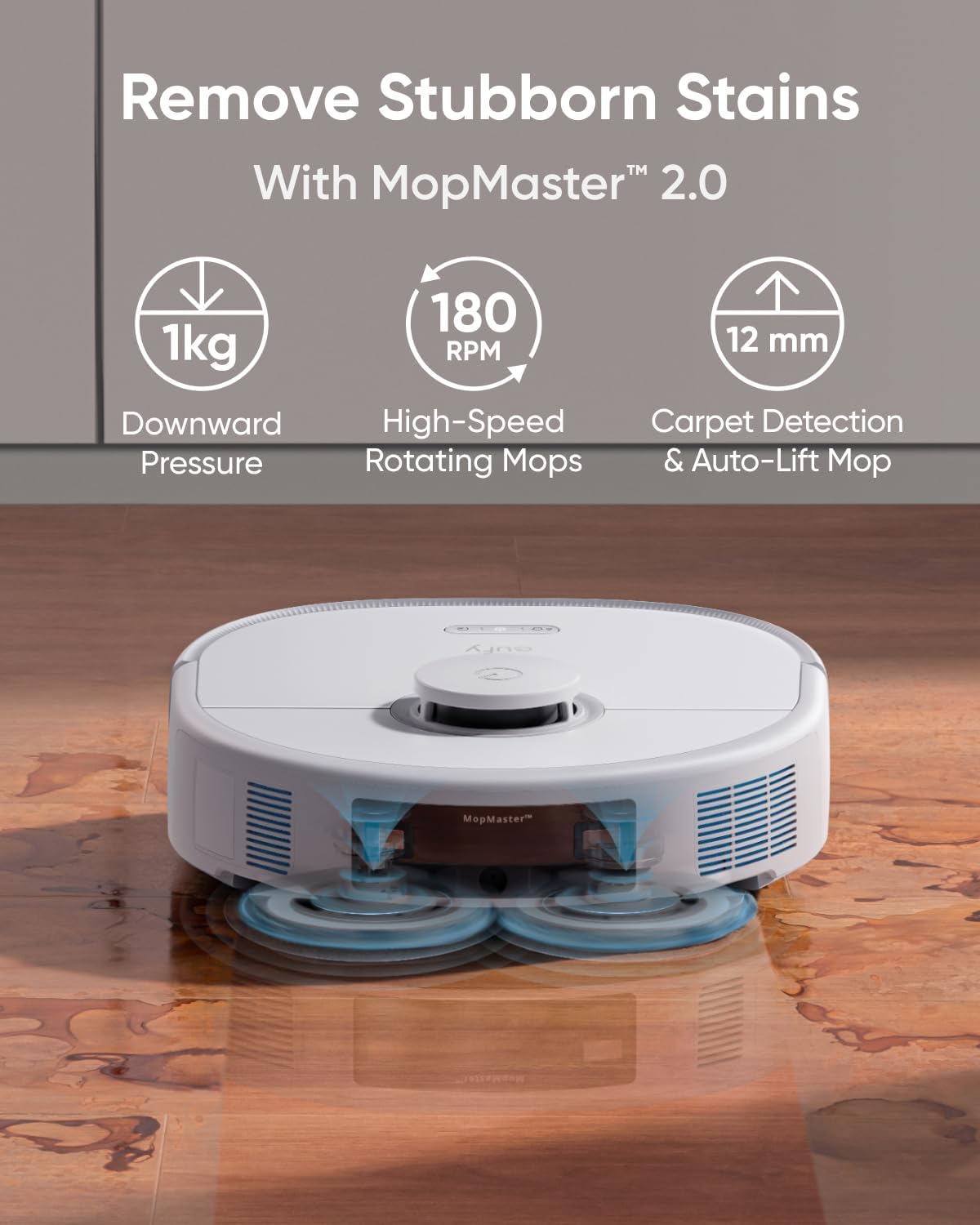 Detalle 2 de eufy X10 Pro Omni Robot Vacuum 8,000 Pa