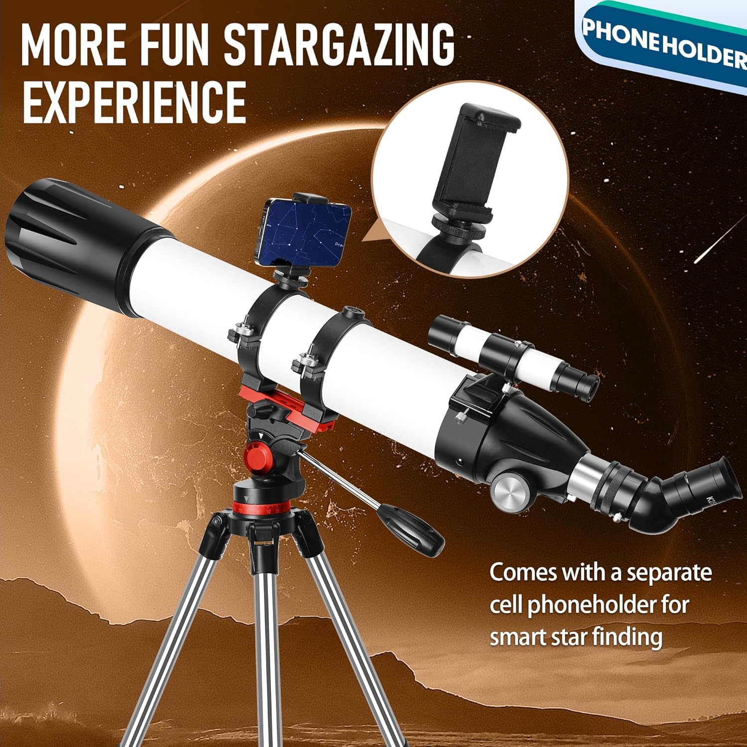 Thumbnail 4 de Dianfan Telescope 90mm Aperture