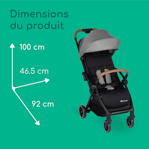 Thumbnail 8 de Bebeconfort Sunlite : poussette canne compacte, légère et inclinable d’une main
