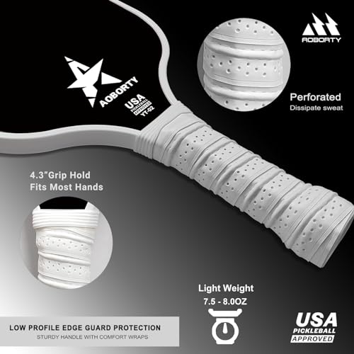 Thumbnail 2 de AOBORTY Pickleball Paddles 4-Pack with 4 Balls 🏓