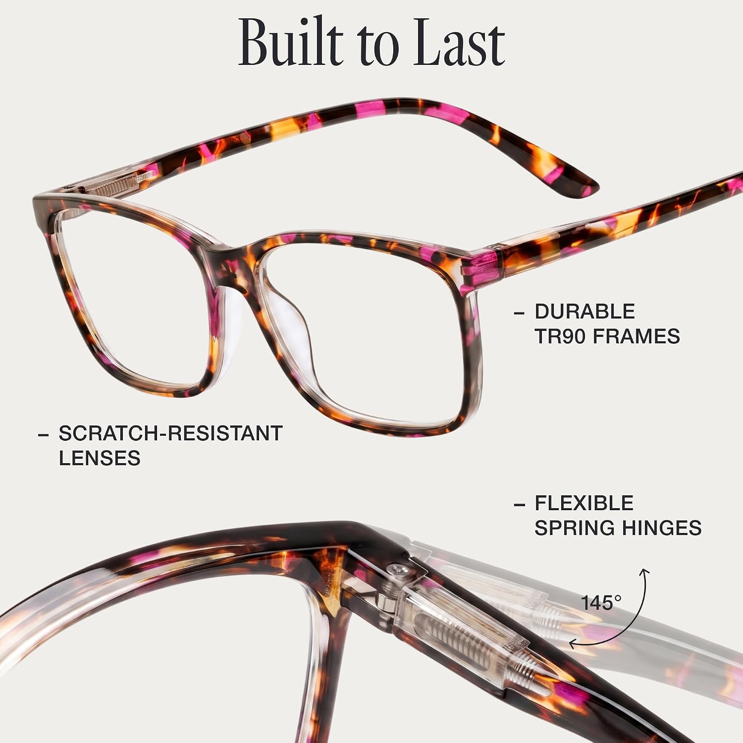 Detalle 2 de NOVIVON Reading Glasses 2.5 Strength