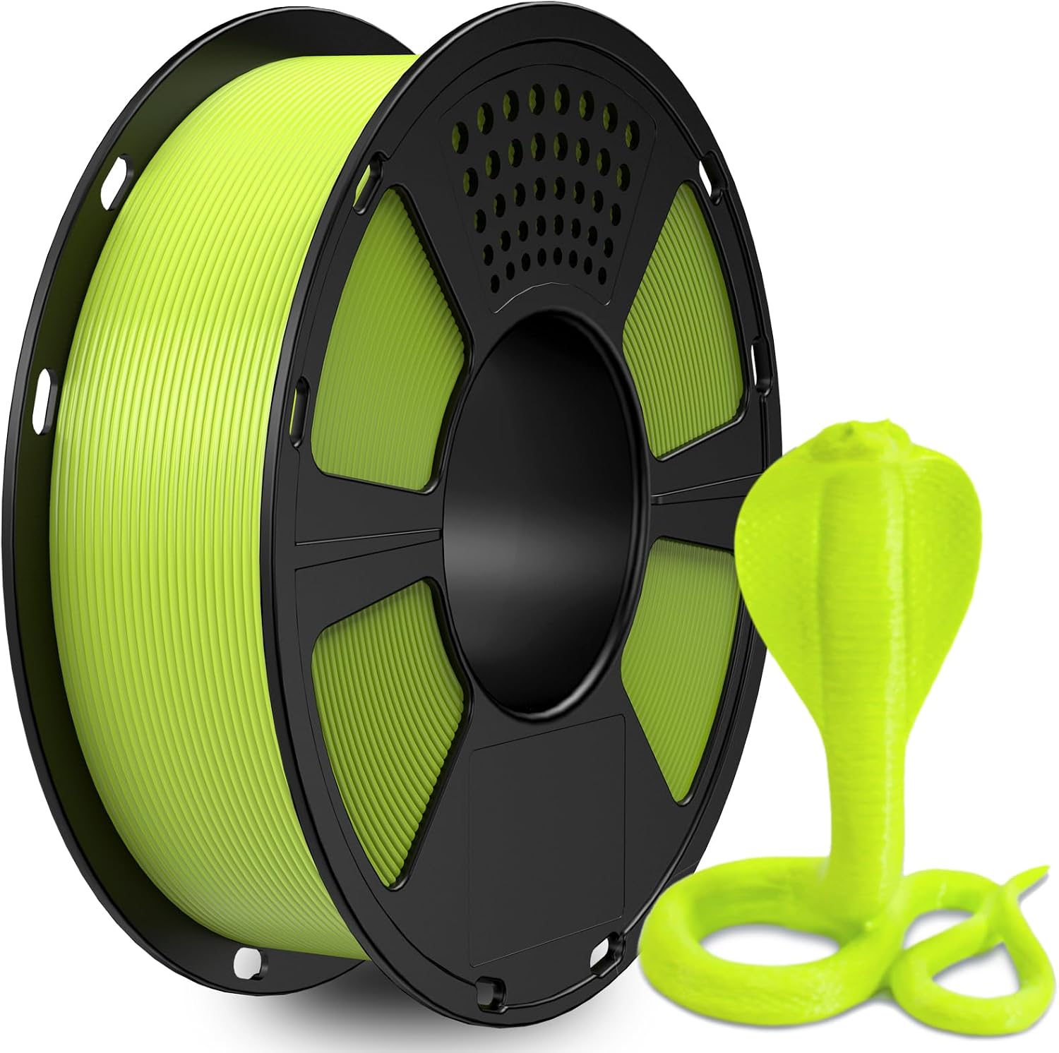 Detalle de GIANTARM Silk PLA Filament 1,75 mm (±0,02 mm) tricolor Rot+Grün+Blau, 1 kg – vakuumverpackt