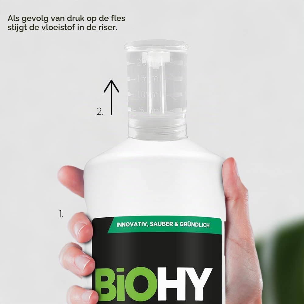 Detalle de BIOHY doseerkop voor reinigingsmiddel, 20 ml, set van 10