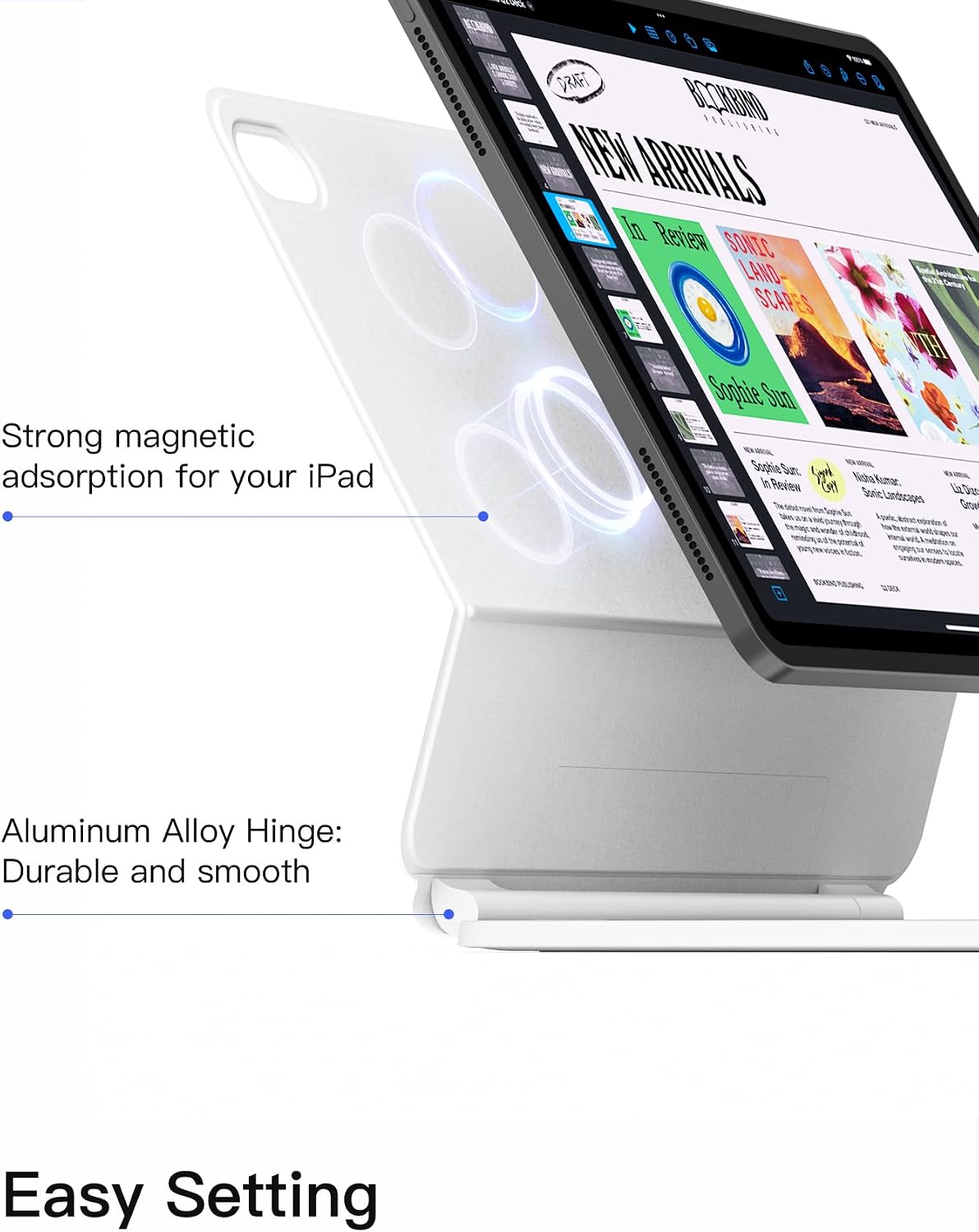 Thumbnail 2 de Inateck KB09119 Magnetic Keyboard Case 11 inch